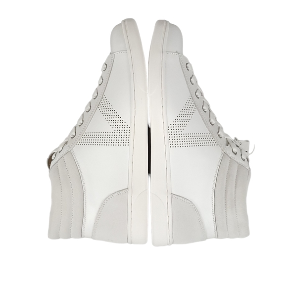 Vionic Mott Malcom Men's Sneakers High Top Comfort Shoe in White - Picture 5 of 11